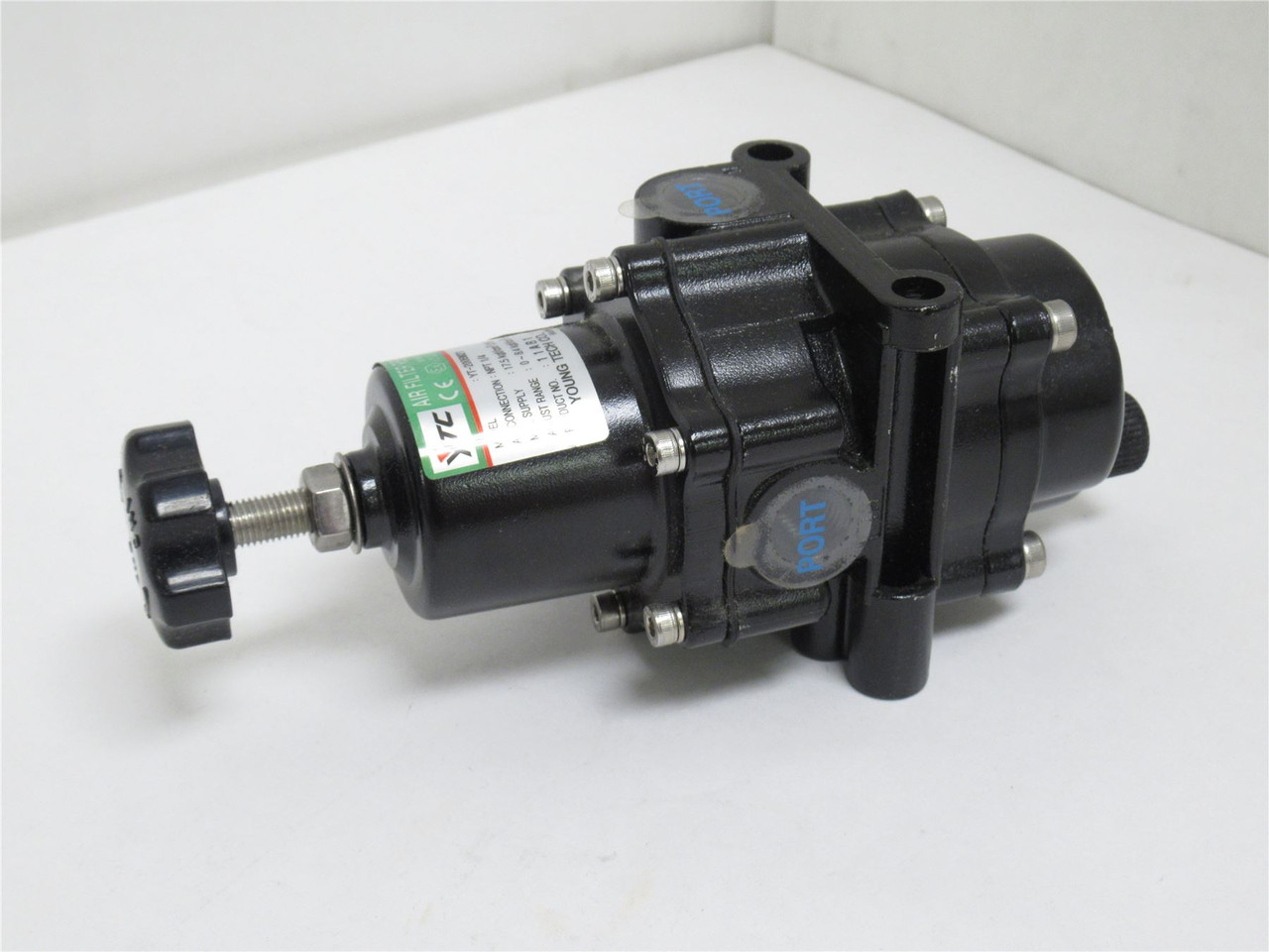 Young Tech YT-200BN21; Air Filter Regulator; 1/4NPT; 0-120psi