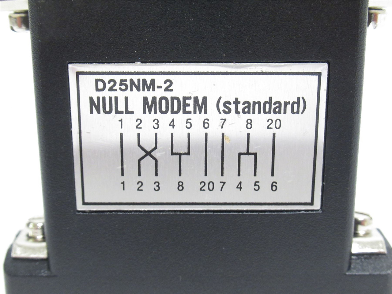Pan Pacific D25NM-2; Null Modem Adaptor; Standard