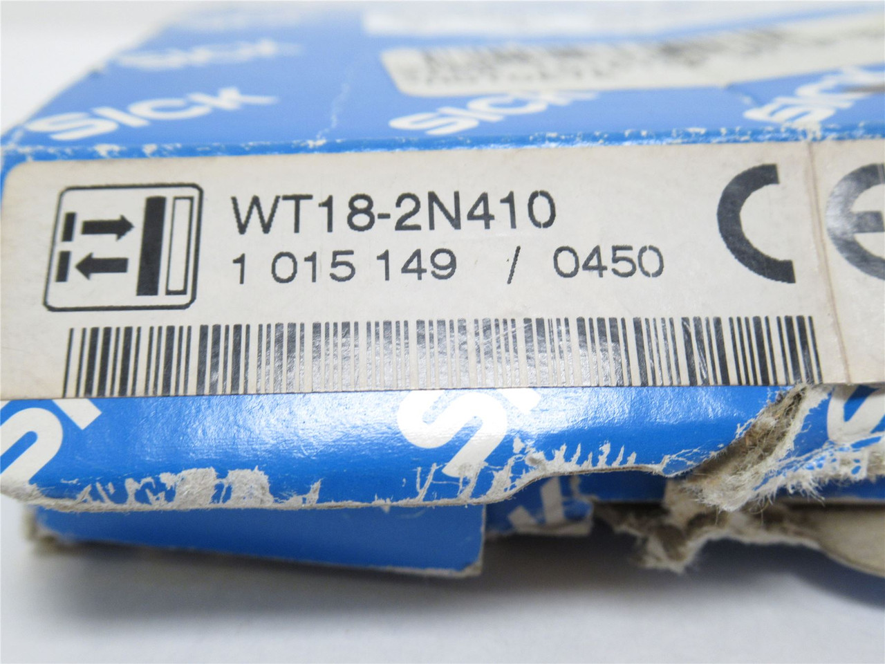 Sick WT18-2N410; Photo Sensor 1015149; 10-30VDC; 10-1000mm