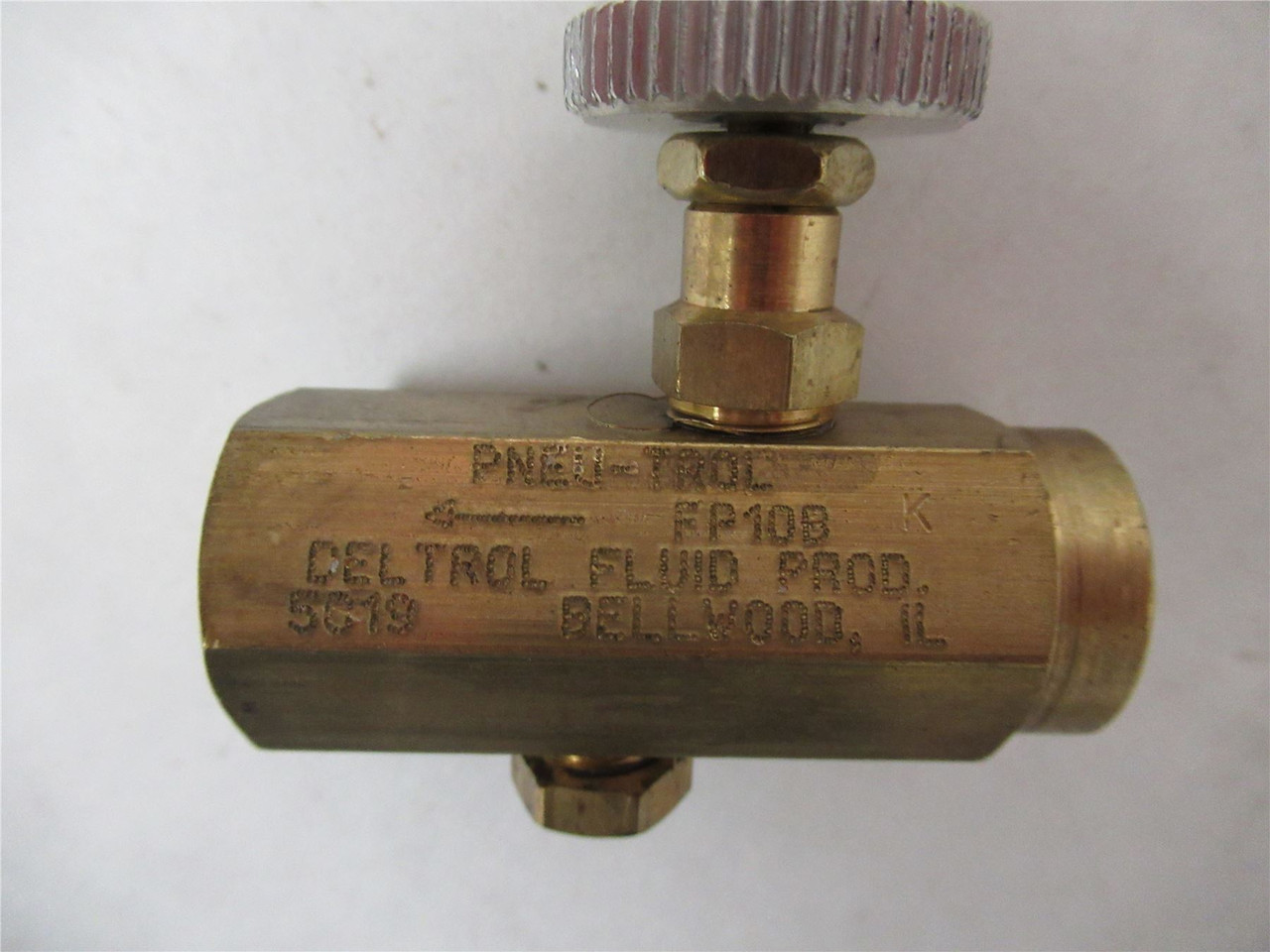 Deltrol  Fluid Products FP10B; Plow Control Valve 1/8"NPT