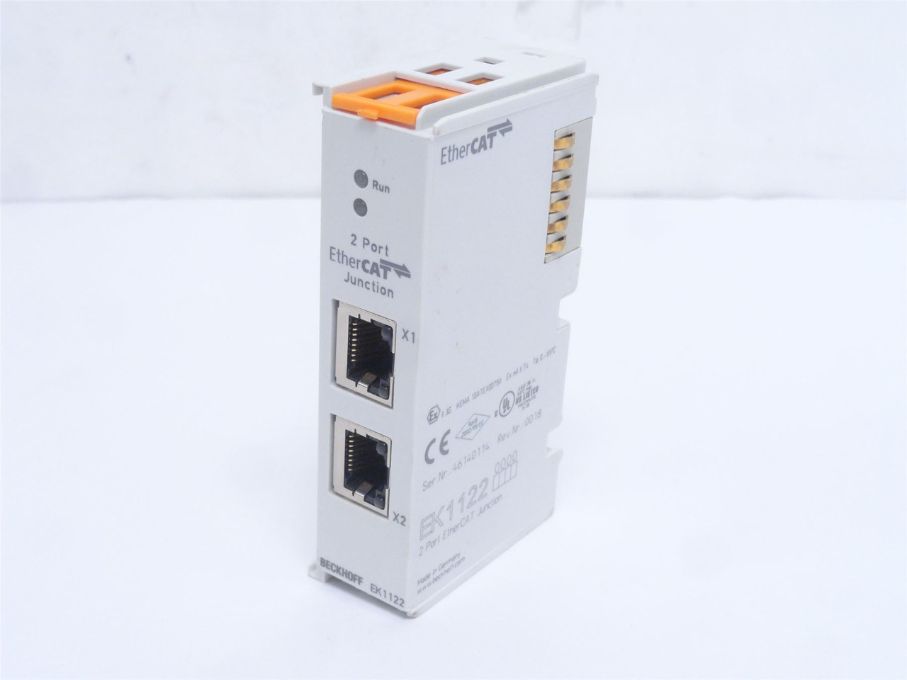 Beckhoff EK1122; EtherCAT Junction; 2-Port; 100 Mbit/s