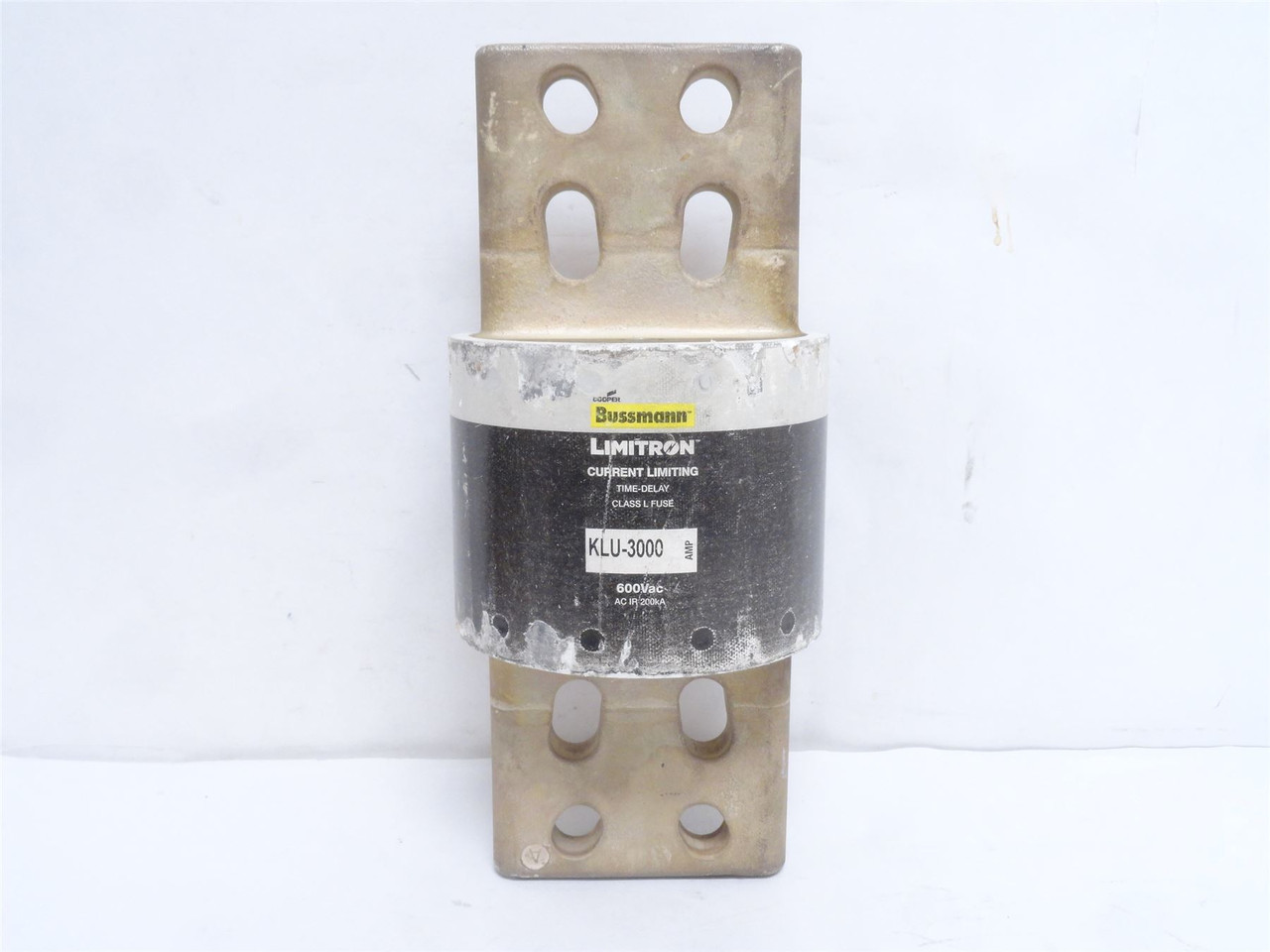Bussmann KLU-3000; Bolt-On Time-Delay Fuse; 3000A; 600VAC
