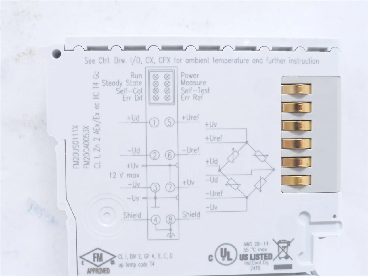 Beckhoff EL3356; EtherCAT Terminal; 1-Channel; 12VDC; 16-Bit