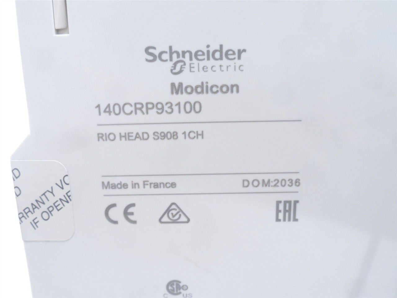 Schneider 140CRP93100; RIO Head End Adaptor Module 1544Mbit/s