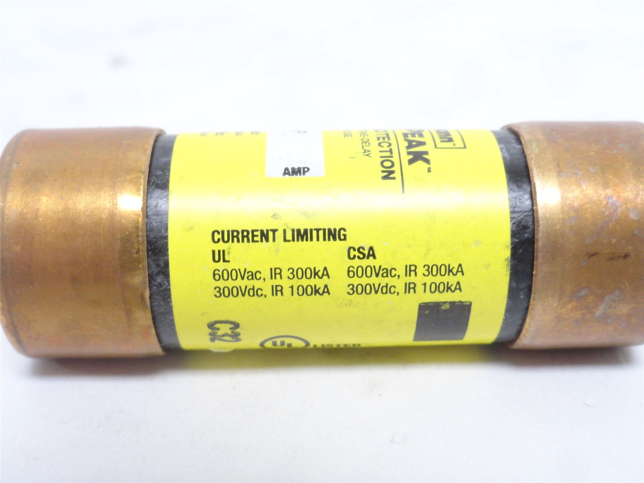 Bussmann LPJ-1SP; Dual Element Time Delay Fuse; 1A; 600VAC