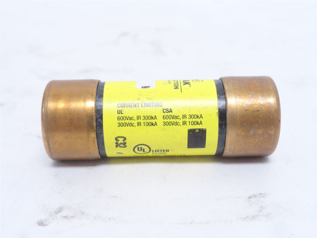 Bussmann LPJ-1SP; Dual Element Time Delay Fuse; 1A; 600VAC