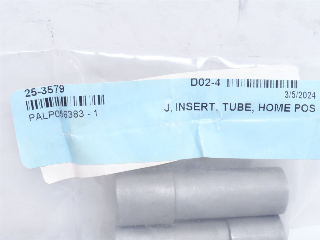 JBT 25-3579; Lot-2; Home Position Tube Inserts