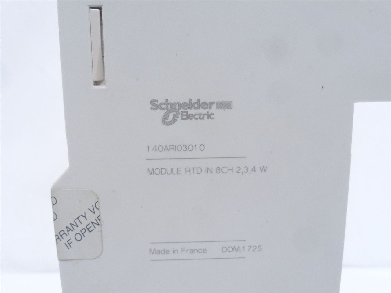 Schneider 140ARI03010; Analog Input Module; 5.1VDC; 200mA