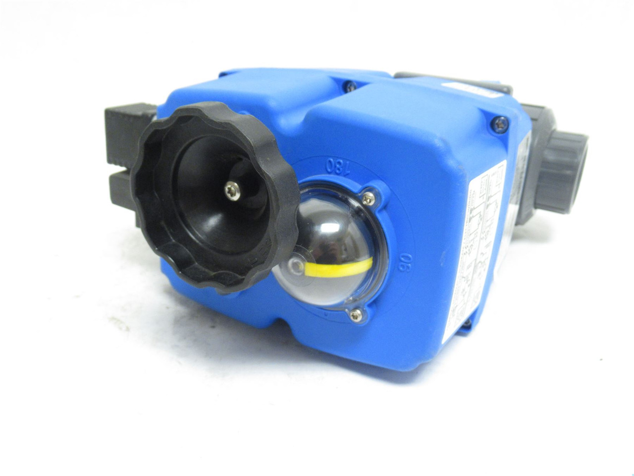 Plast-O-Matic EBVB1-2-100EPT-PV; Actuated Ball Valve; 1NPT