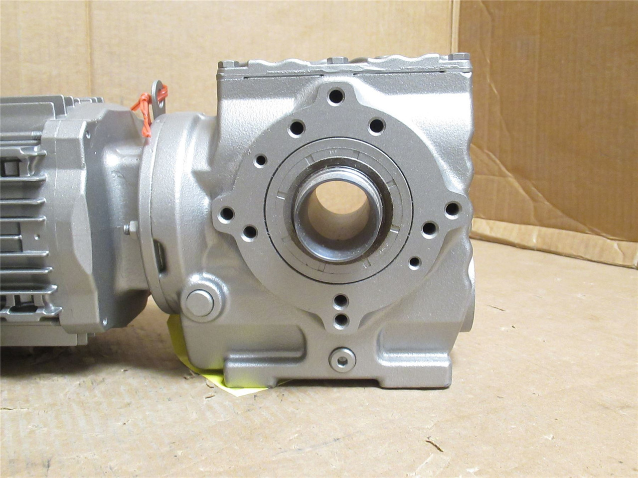 SEW ST47/TDRN80M4/MM07/C; AC Gearmotor; 14.24:1 Ratio; 1HP