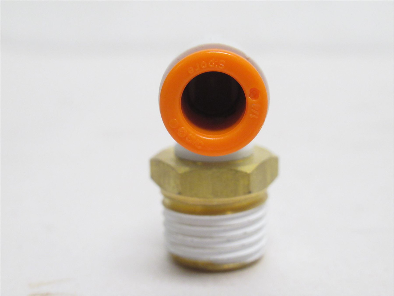 SMC KQ2L07-36S; Lot-2; Elbows; 90Deg; 1/4"PTC x 3/8" Threads