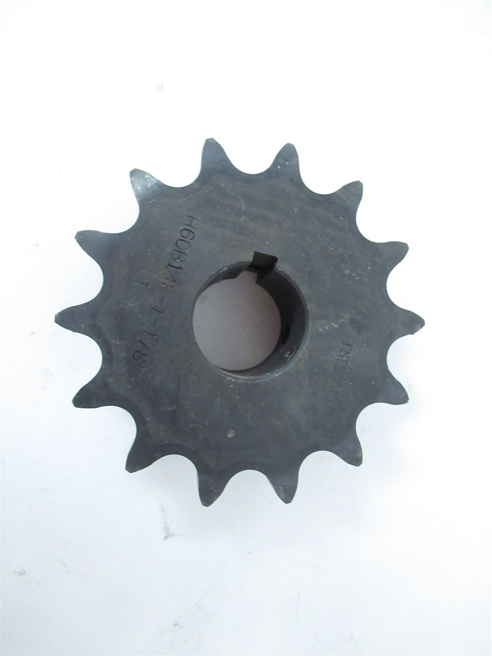 US Tsubaki H60B14F-1-1/8; Chain Sprocket #60 14T 1.125ID