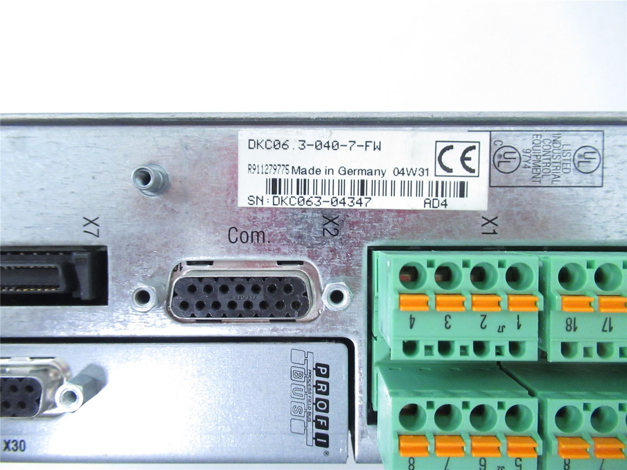 Rexroth DKCXX.3-040-7; Servo Drive Controller 480VAC