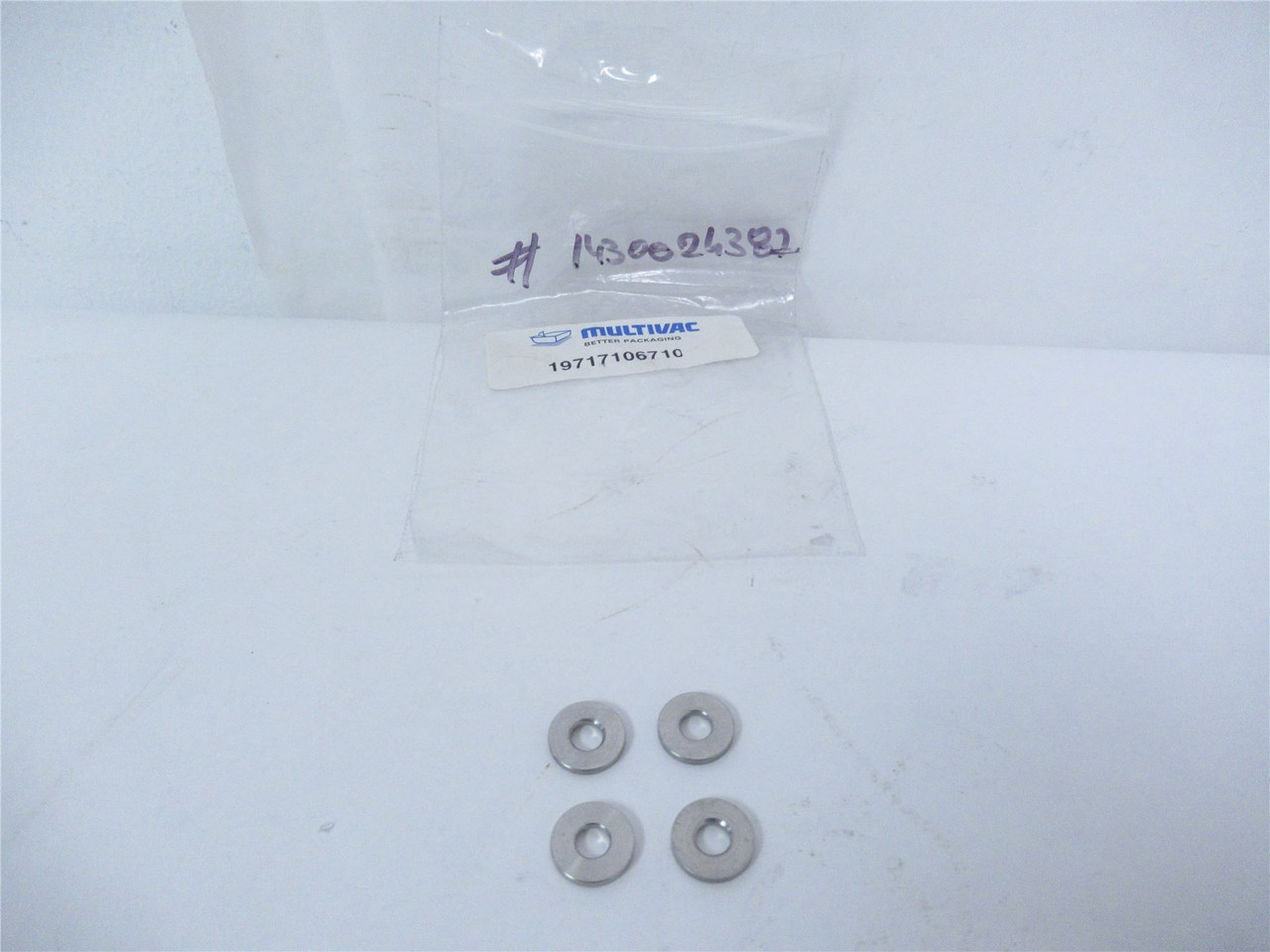 Multivac 19717106710; Washer D1/15 D26 L1 Lot of 4