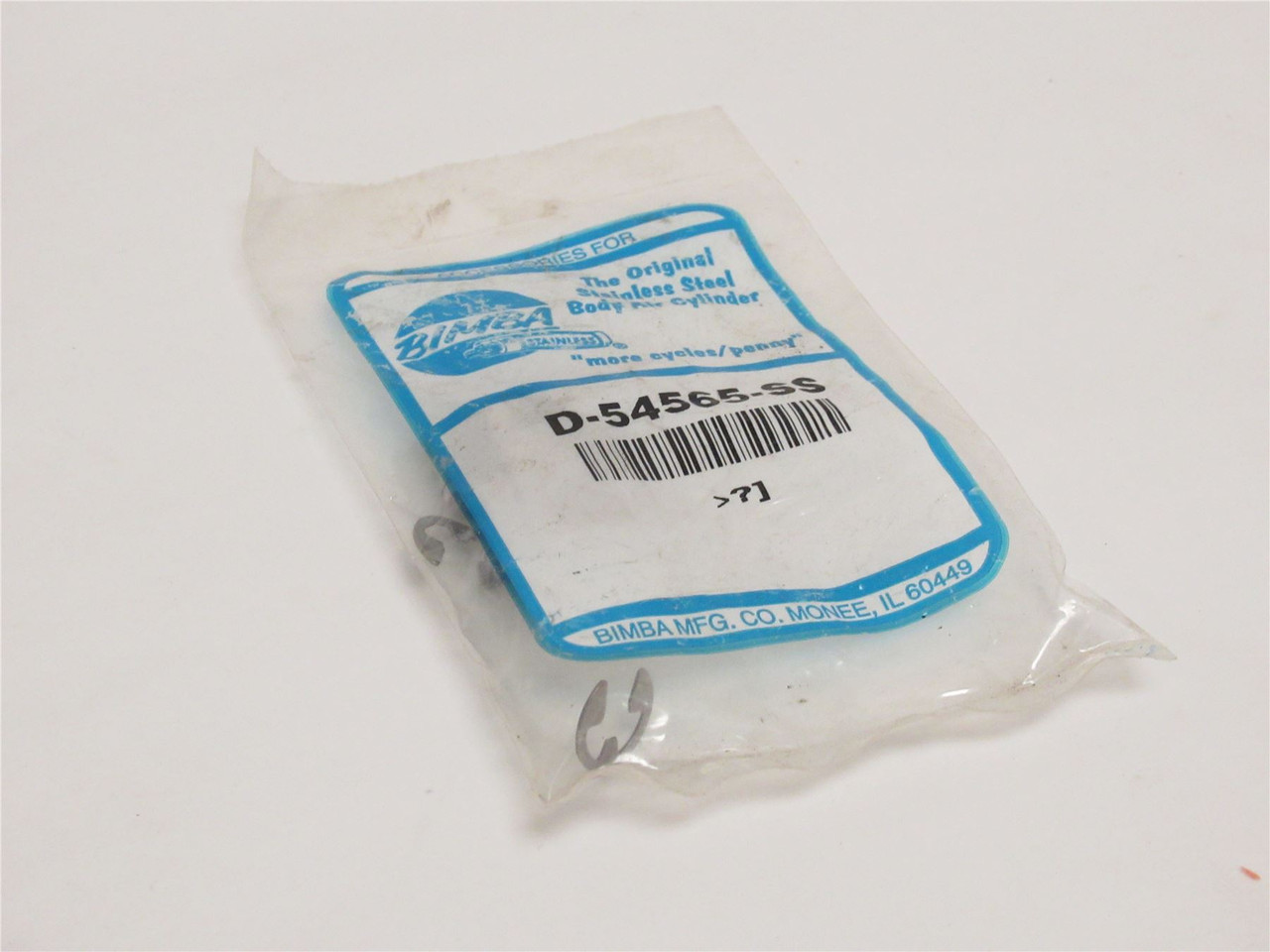 Bimba D-54565-SS; Stainless Steel Clevis; 3/4" Bore