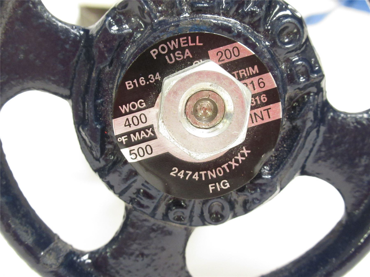 Powell B16.34-1/4; Globe Valve SS; 1/4NPT; 400WOG