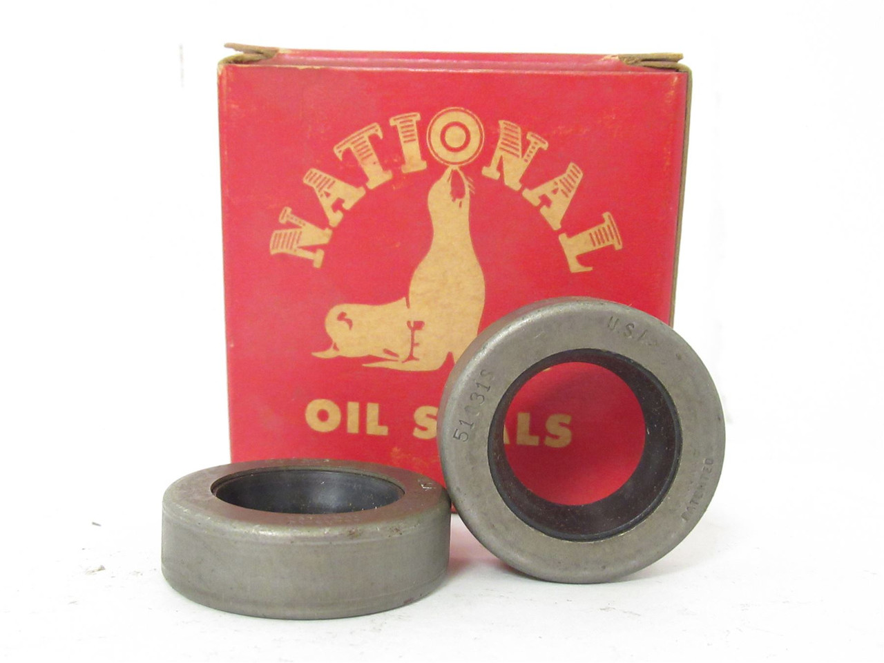 National 51031 S; Box-2 Oil Seals; 1.380"OD; 0.400"W