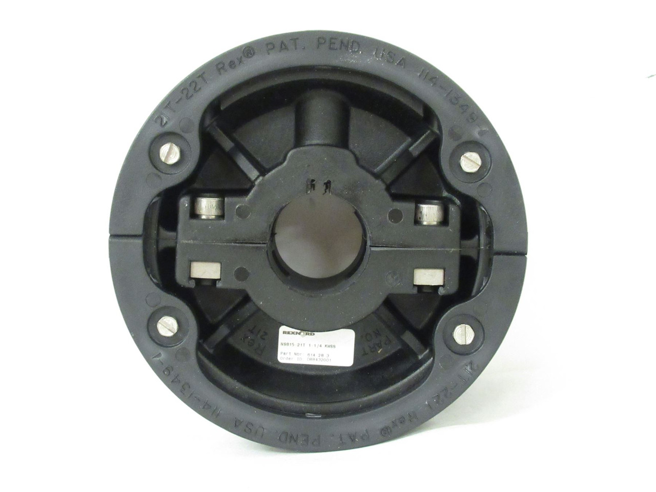 Rexnord 614-28-3; Flat Top Conveyor Sprocket; 1-1/4"ID