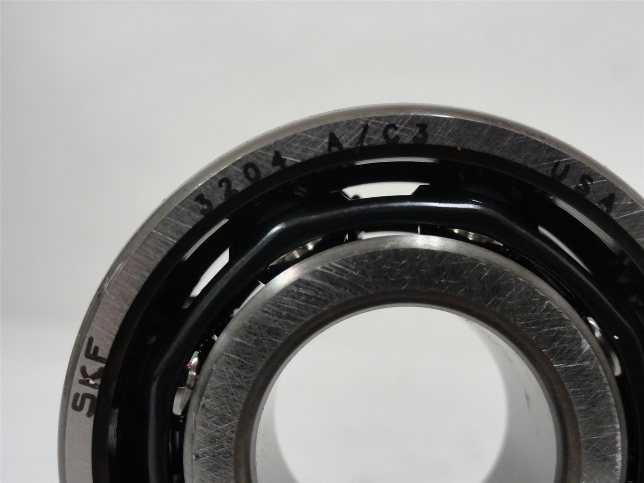 SKF 3204 A/C3; Contact Bearing 20mm ID; 47mmOD; 0.8125" Width