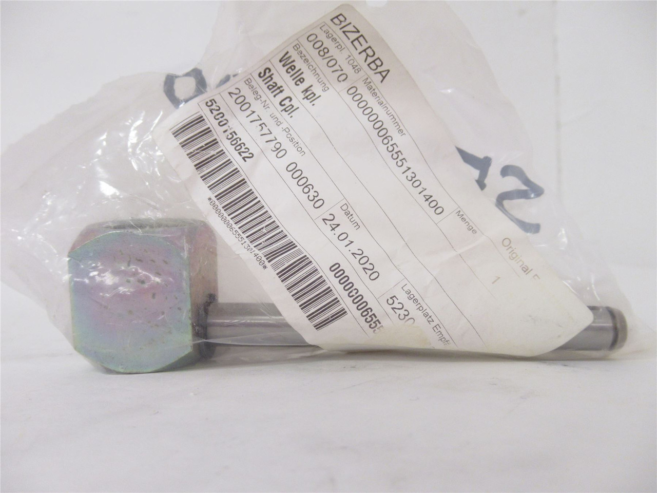 Bizerba 65551301400; Shaft Cpl.