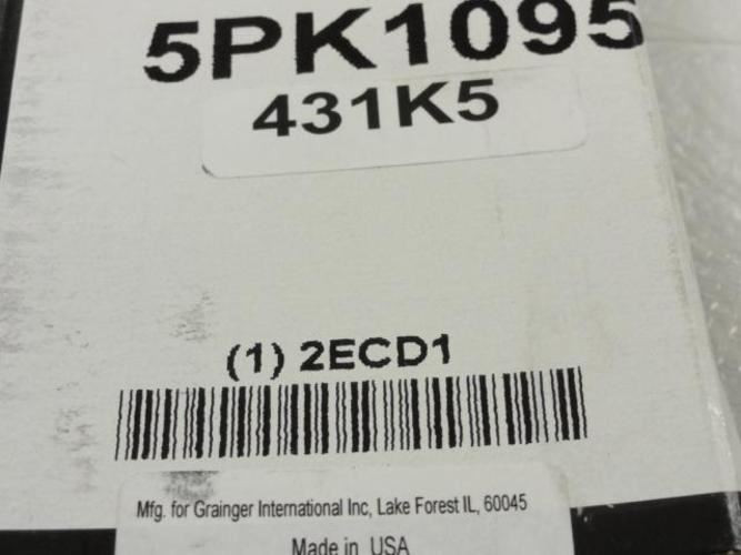 Bando 2ECD1; Serpentine Belt; 5-Rib; 43.1" Long; 431K5