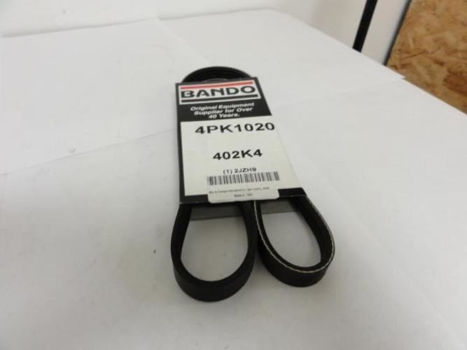 Bando 4PK1020; Serpentine Belt 402K4; 4-ribs 40.2"L; 2JZH9