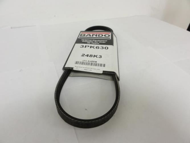 Bando 2JZD8; Serpentine Belt; 24.8" Long; Number 248K3