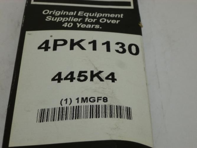 Bando 445K4; Serpentine Belt; 4PK1130