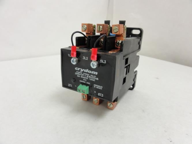 Crydom 3RHP1250D5; Contactor 40A 3P 120VAC Coil: 5VDC