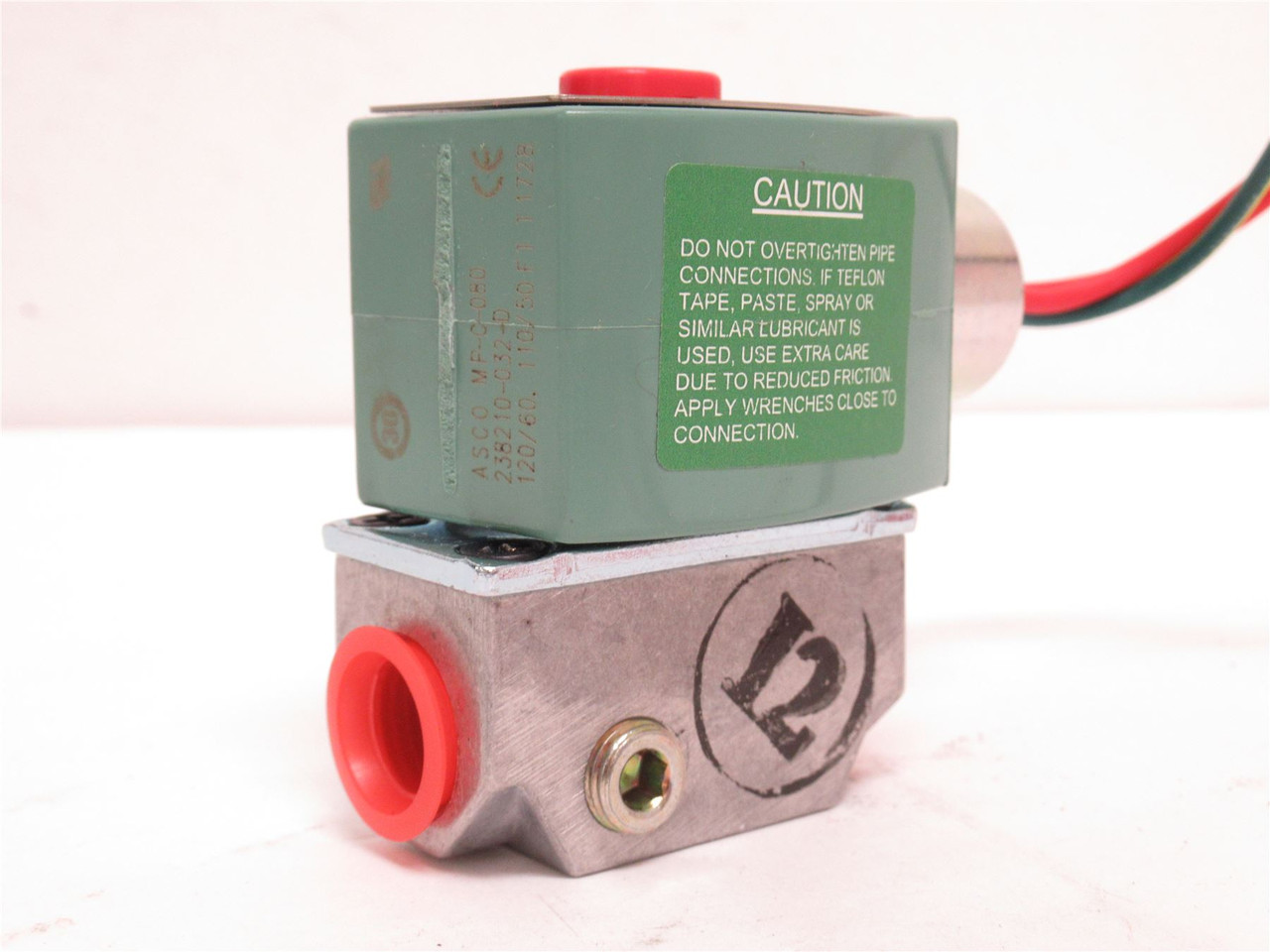 Asco 8040HB; Solenoid Valve; 3/8NPT; 110/120V; 2 Way; 15PSI