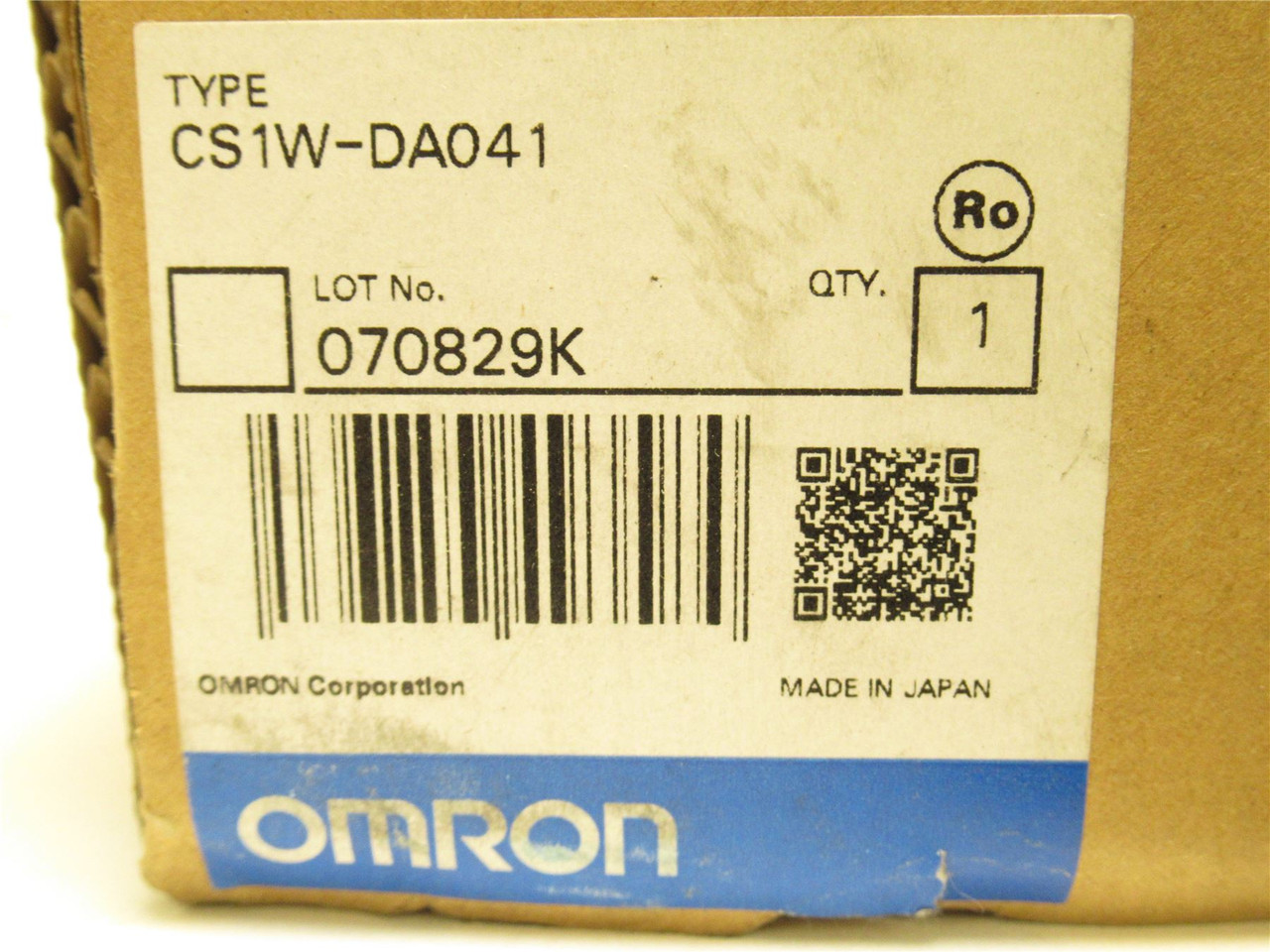 Omron CS1W-DA041; Controller; CS1 Special I/O Unit