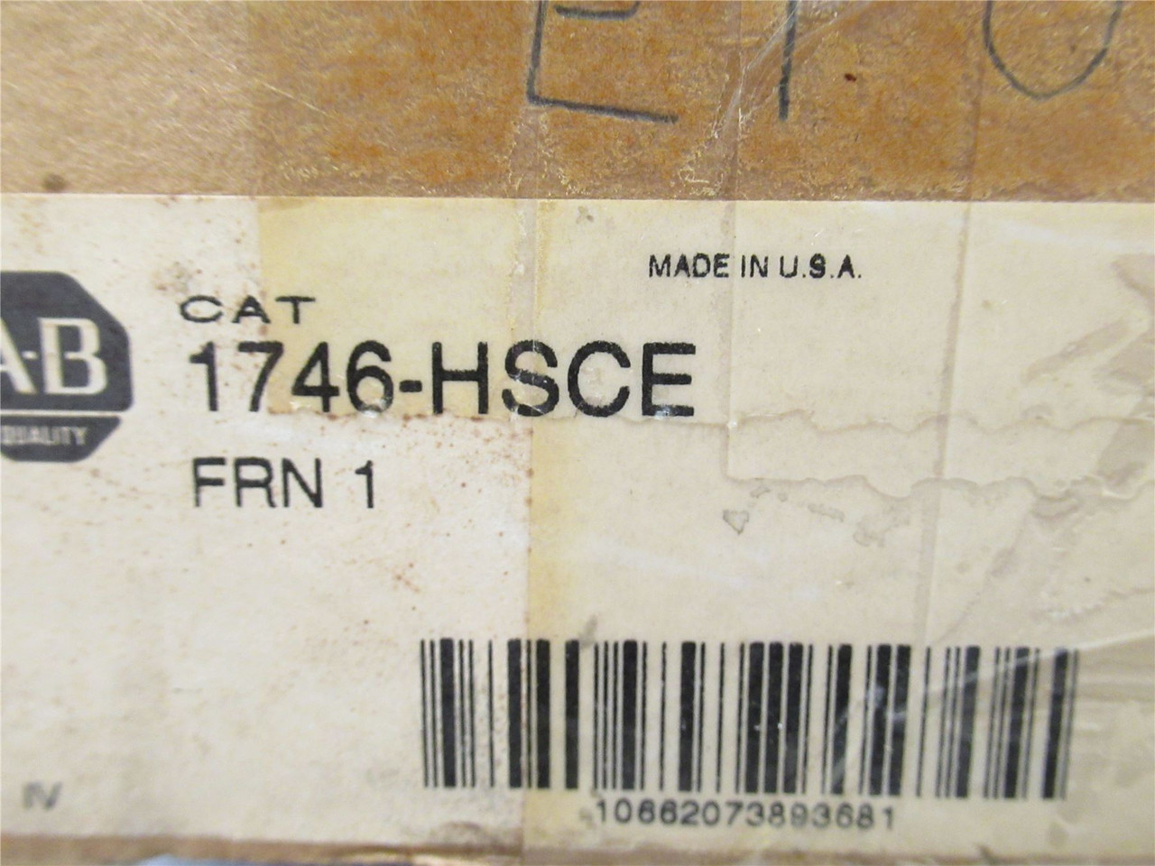 Allen-Bradley 1746-HSCE; High Speed Counter/Encoder Module