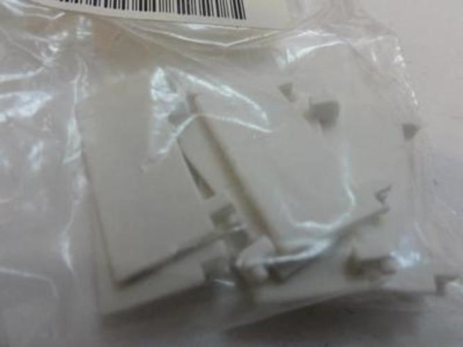 Dayton 1EGA5; LOT-60 Flip Up ID tag for Relay; 6 packages of 10 each