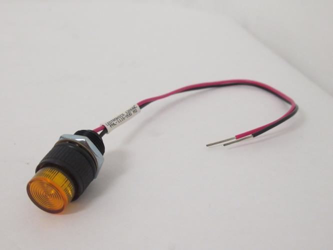 Ledtronics PNL-1116-OVO RD; Pilot Light; 120VAC