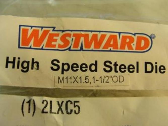 Westward 2LXC5; Round Solid Die; M11 x 1.5; Right Hand
