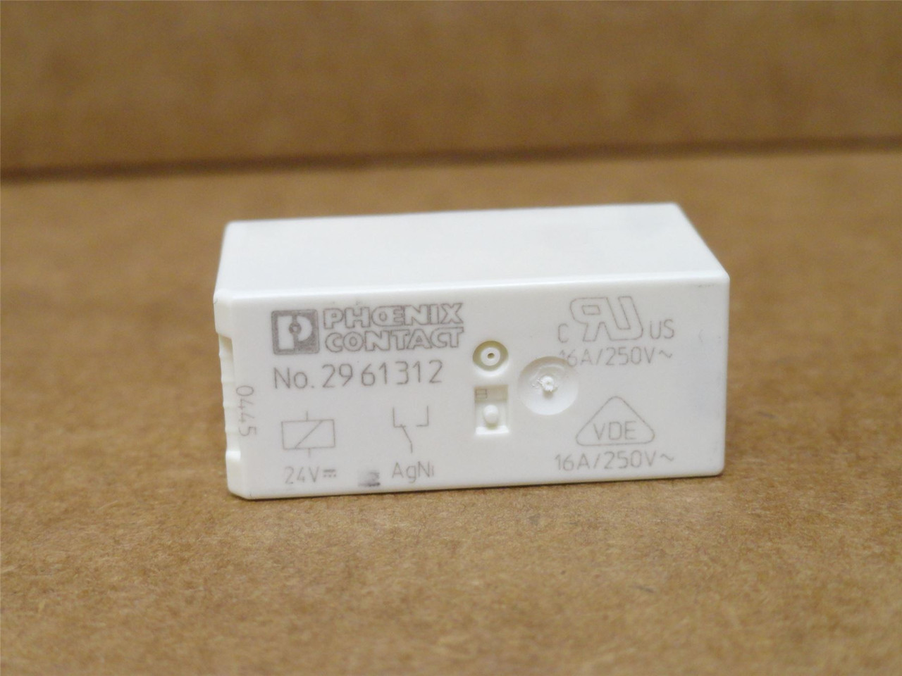 Phoenix 2961312; Plug-in Mini-Relay; 16A; 24VDC; 1PDT