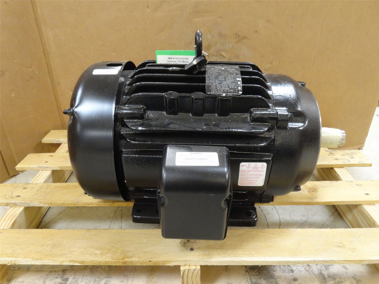 Baldor CXT3152T; Severe Duty Motor; 15HP; 230/460VAC; 3520RPM