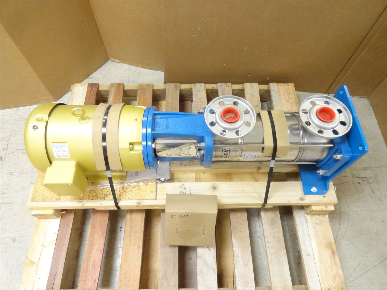 Goulds 15SV6RJ4F66H; Vertical Multi-Stage Pump 10HP; 360PSI