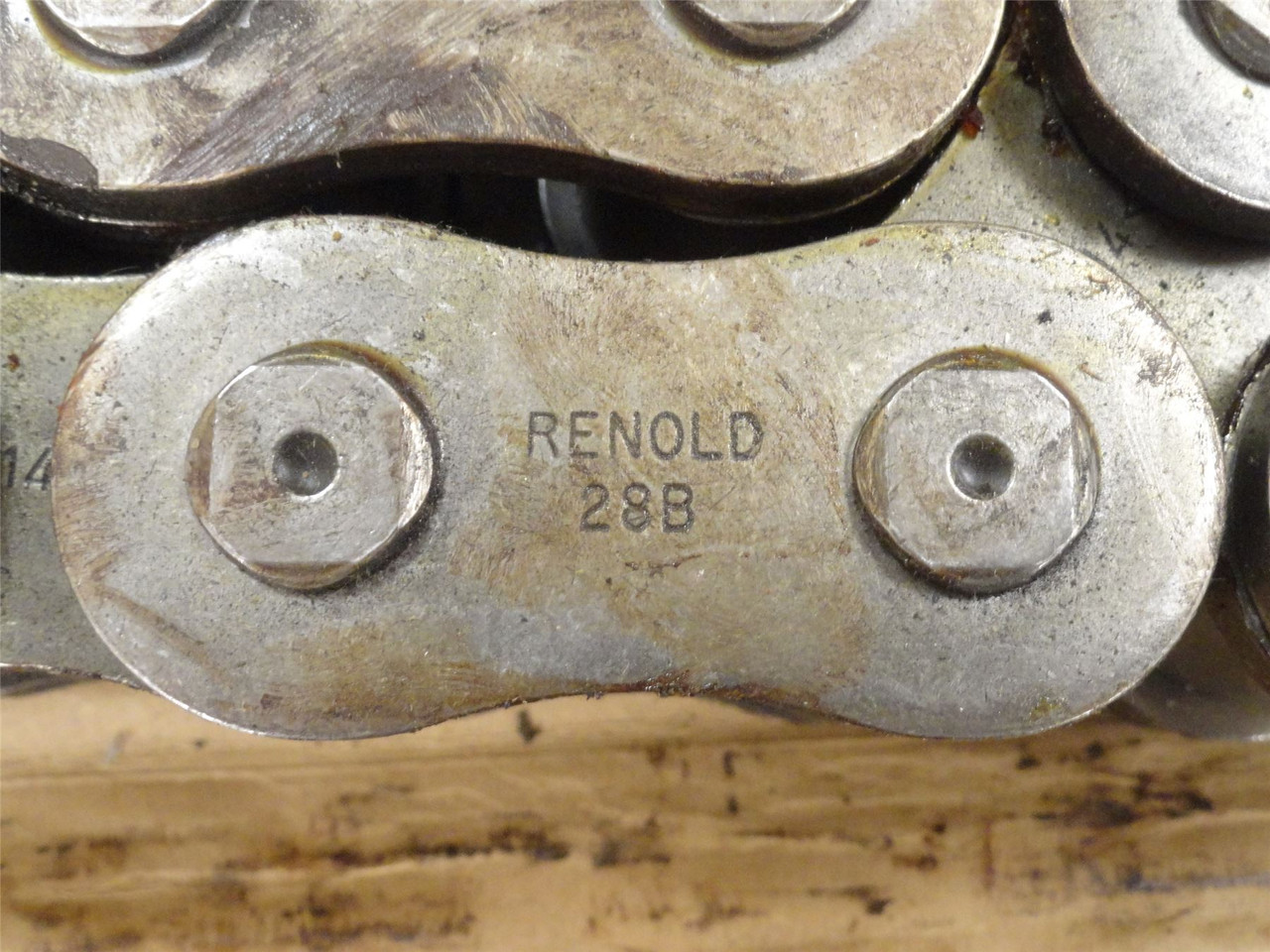 MFG- 28B-RIV; Mixed MFG Roller Chain Size 28B; 10ft Combined