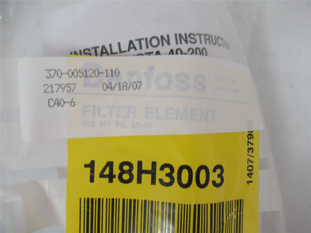 FES Systems 370-005120-110; Strainer Oil Kit