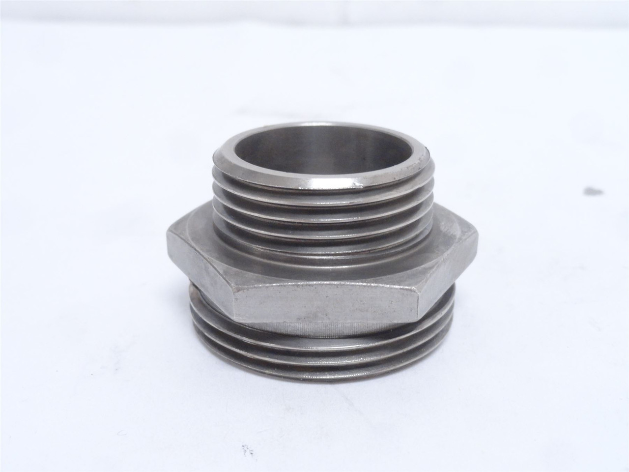 Multivac 19117502000; Pipe Nipple; SS; 30mm x 25mm; MPT; BRS