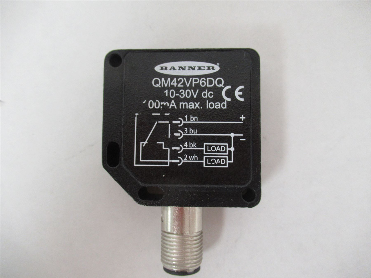 Banner QM42VP6DQ; Photo Sensor Range 400mm 10Vdc