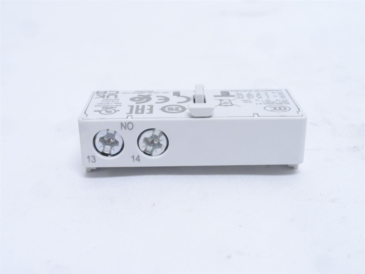 sprecher+schuh KT9-PE1-10; Aux-Contact Block 1-NO; 5A; 250VAC