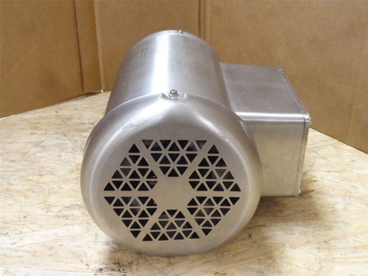 Baldor VFSWDL3504; AC Motor; SS; 1/2HP; 115/230V; 1800RPM; 3PH
