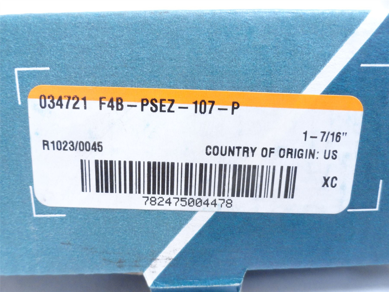 Dodge F4B-PSEZ-107-P; Sleeve Flange Bearing 034721; 1-7/16"ID