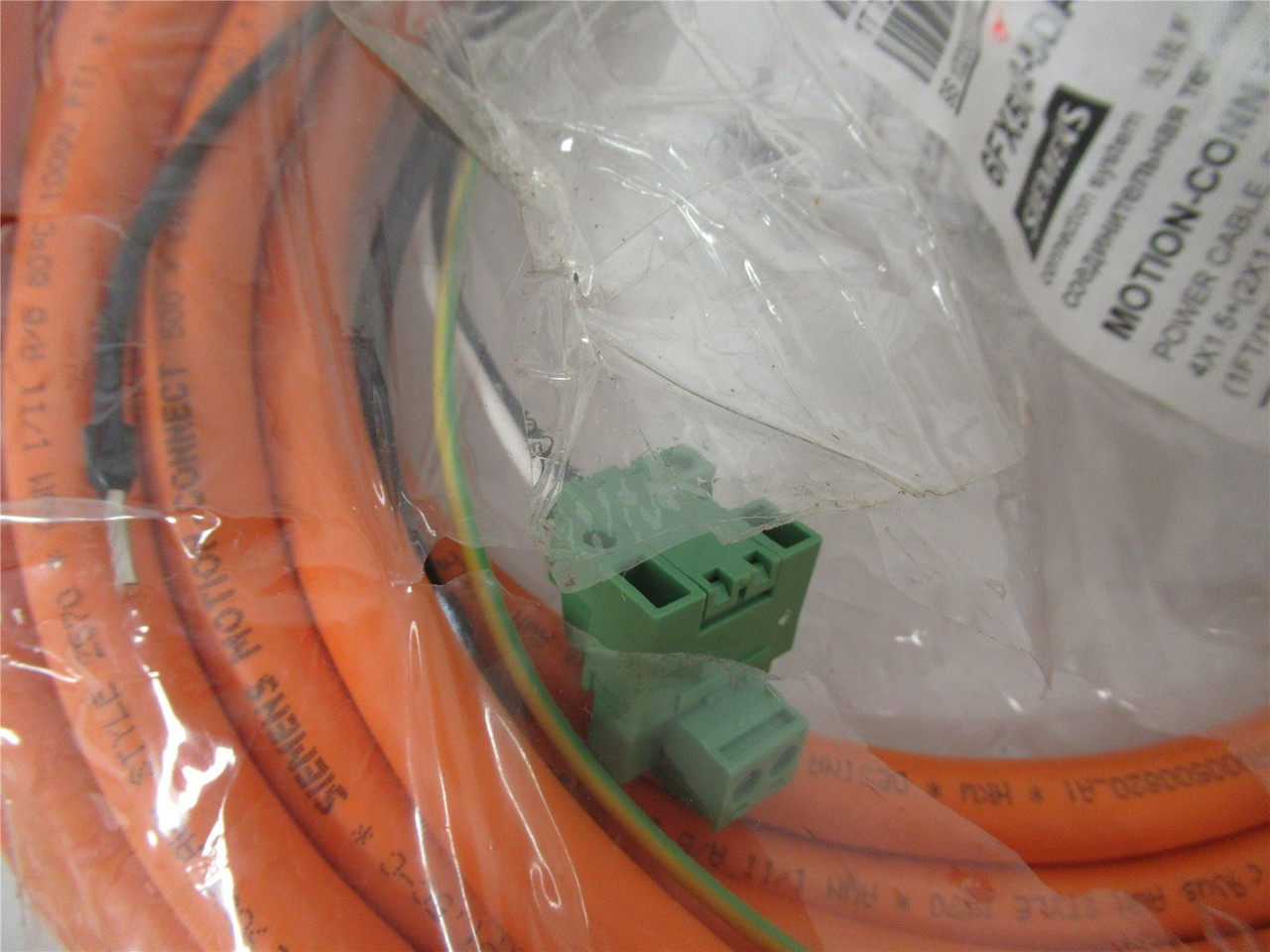 Siemens 6FX5002-5DA01-1AH0; Power Cable Motion Connect