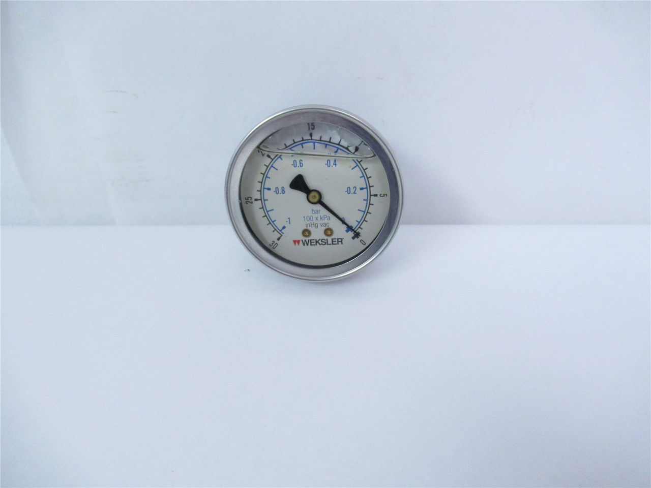 Weksler by12yvc4cw; Vacuum Gauge 2.75" Dial