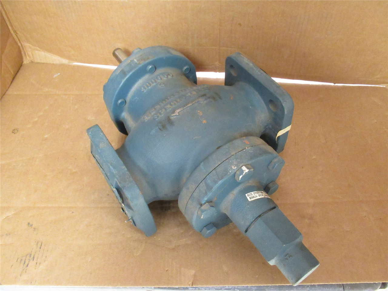 Parker S4A3; Refrigerant Solenoid Valve; 3" DN75 Flange; 21BAR