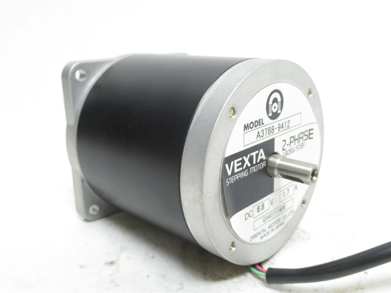 Vexta A3788-9412; Stepping Motor; 6.8VDC; 1.7A; 1.8 Deg/Step