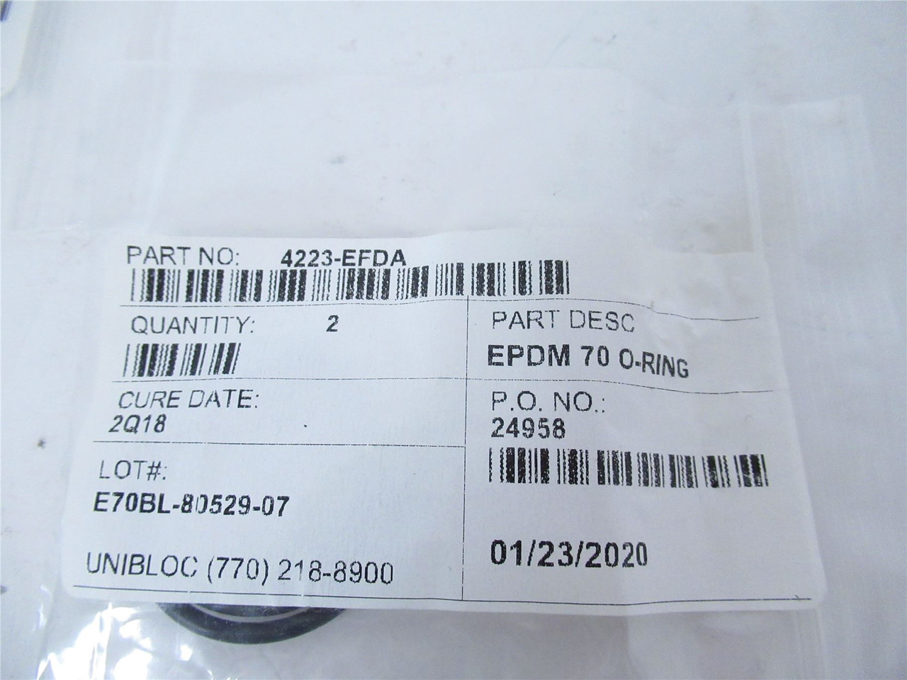 Nothum 1460-0013; O-Ring Kit for PD-400